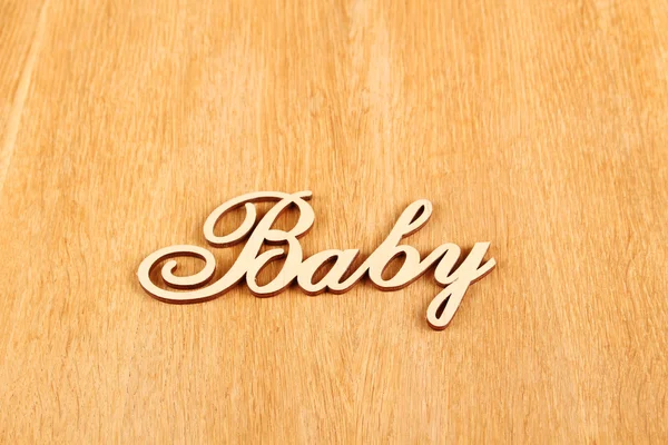 Baby ordet — Stockfoto