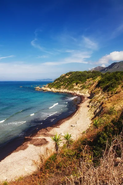 Spiaggia incontaminata di Alonaki, Corfù — Foto Stock