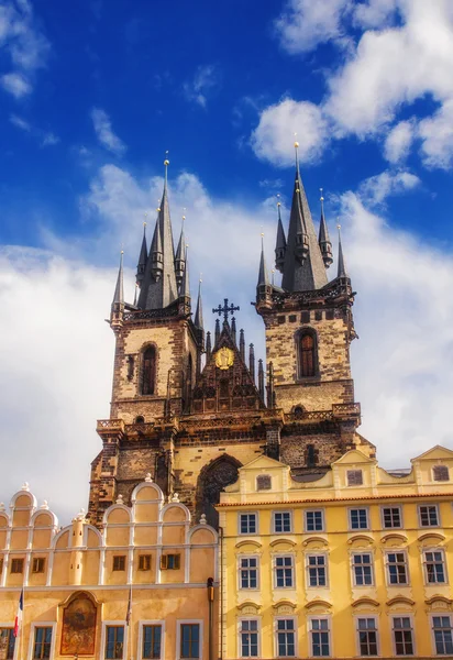 St Maria kyrka i Prag — Stockfoto