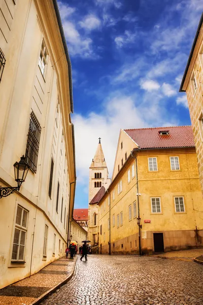 Część starego miasta w Pradze — Zdjęcie stockowe