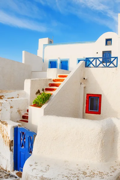 Dettagli architettonici generici, Oia, Santorini — Foto Stock