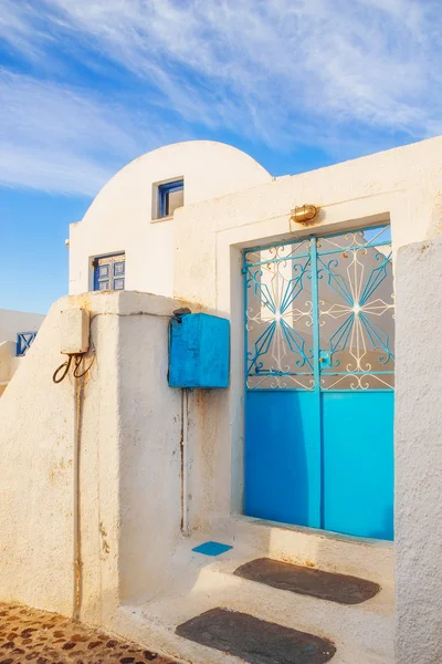 Dettagli architettonici generici, Oia, Santorini — Foto Stock