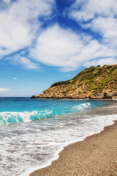 Xanemos beach, ostrov skiathos, Řecko — Stock fotografie