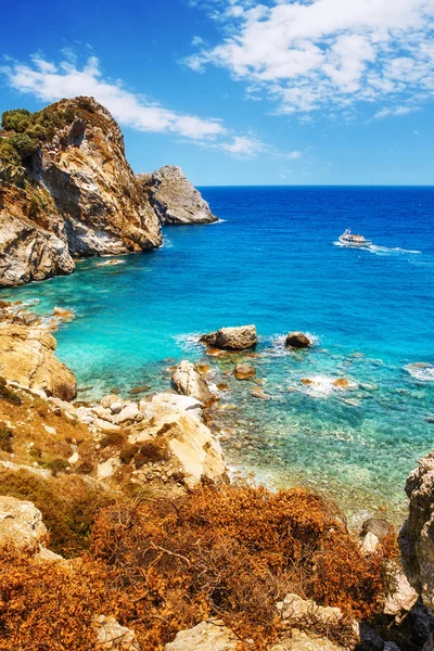 Kastro beach, Skiathos island, Greece — Stock Photo, Image