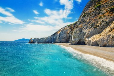 lalaria beach, skiathos Island, Yunanistan