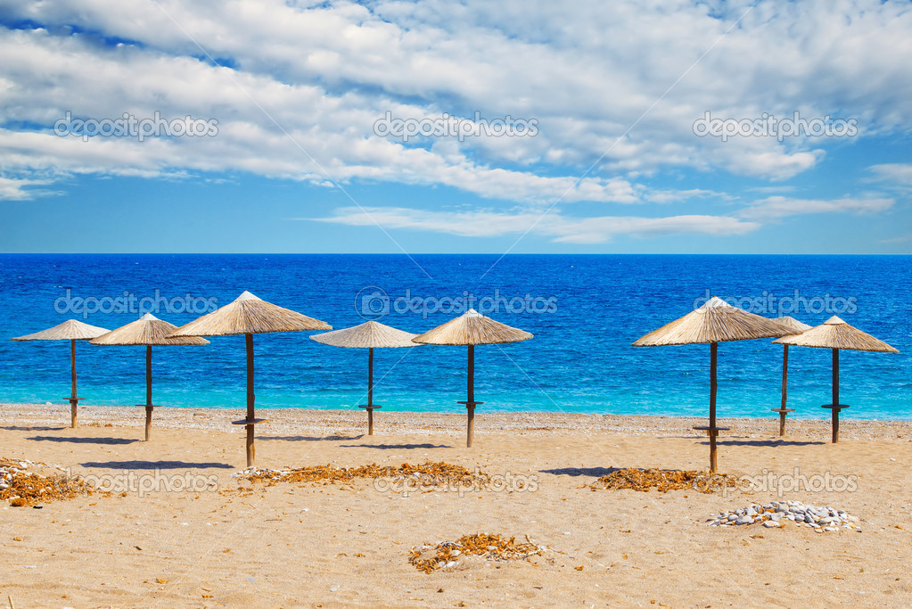 Xanemos Beach Isola Di Skiathos Grecia Foto Stock
