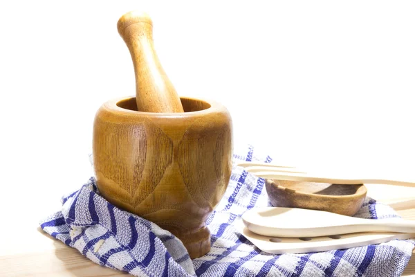 Mortar and pestle — Stock Photo, Image