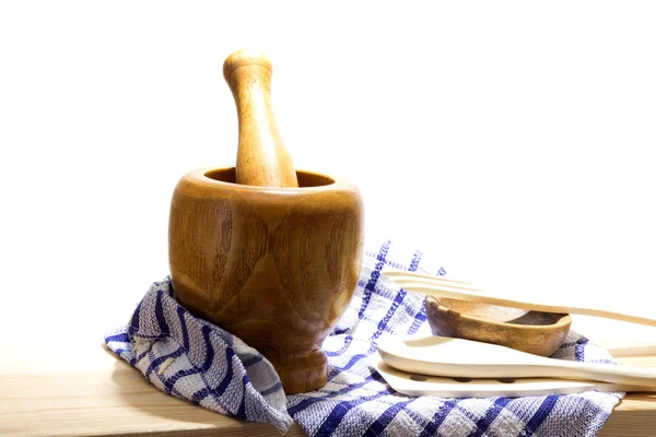 Mortar and pestle — Stock Photo, Image