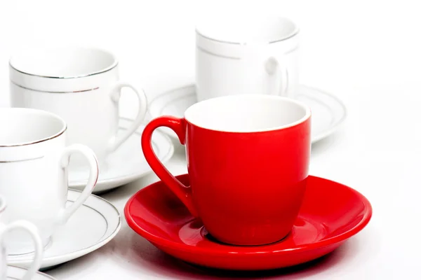 Taza roja — Foto de Stock