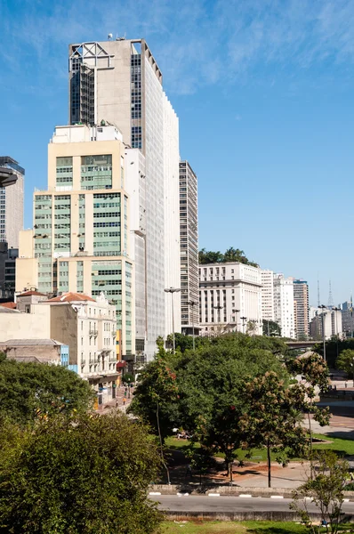 Prédios de escritórios da cidade de São Paulo . — Fotografia de Stock