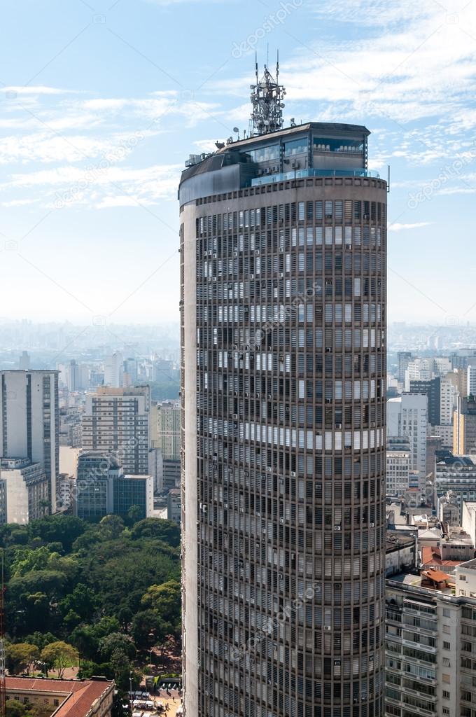 Italian building in downtown sao paulo