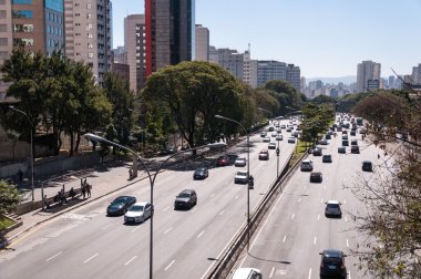 trafik avenue şehir sao paulo