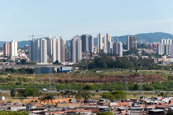 São Paulo e Guarulhos — Fotografia de Stock