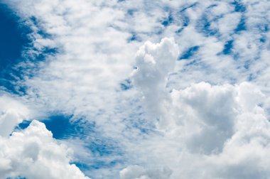 Mavi Gökyüzü ve Bulutlar