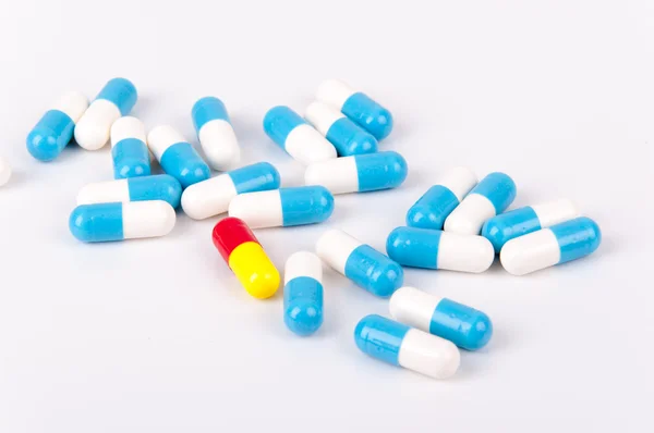 Capsules of medicament — Stock Photo, Image