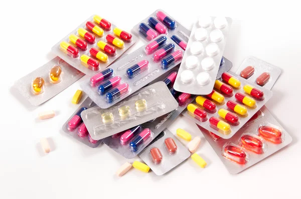 Pills and capsules — Stock Photo, Image