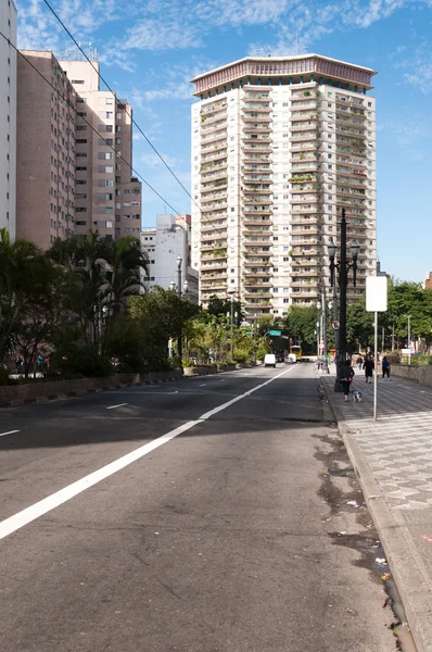 Street in downtown sao paulo — Stock Photo, Image