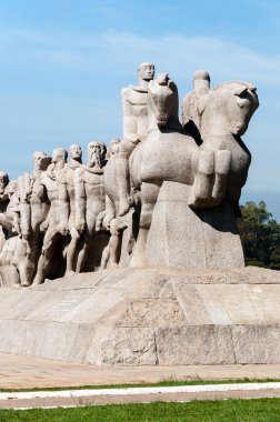 bandeiras Anıtı sao paulo Brezilya