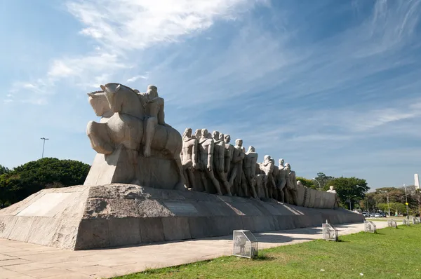 Monumento a Bandeiras Sao Paulo Brasil — Foto de Stock