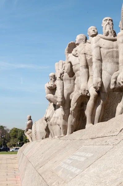 Monumento às Bandeiras em São Paulo Brasil — Fotografia de Stock