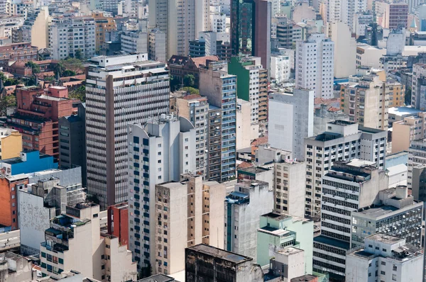 Het platform achtergrond stad sao paulo — Stockfoto