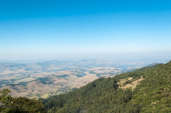 Vallei en de berg — Stockfoto