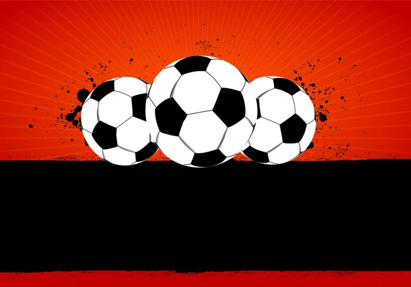 Voetbal achtergrond — Stockvector