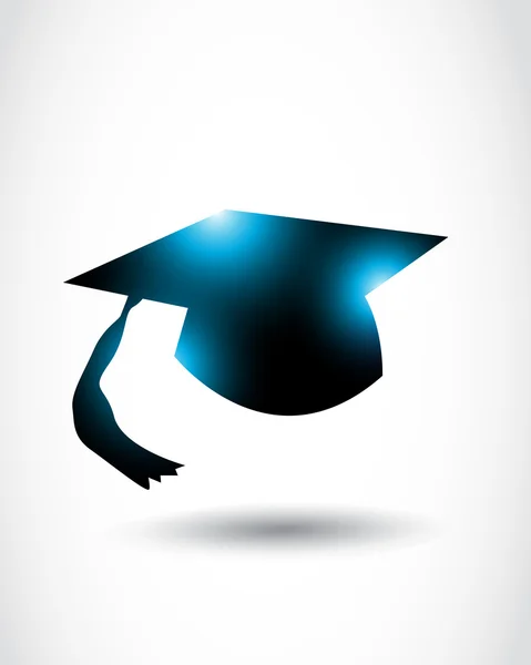 Capsule abstraite de graduation — Image vectorielle