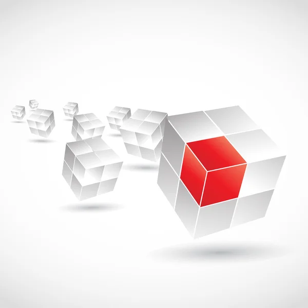 Cube design — Stock Vector