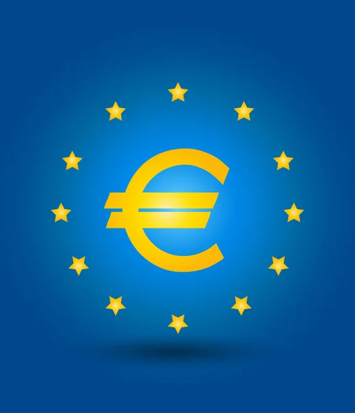 Den Europæiske Unions flag og symbol koncept – Stock-vektor