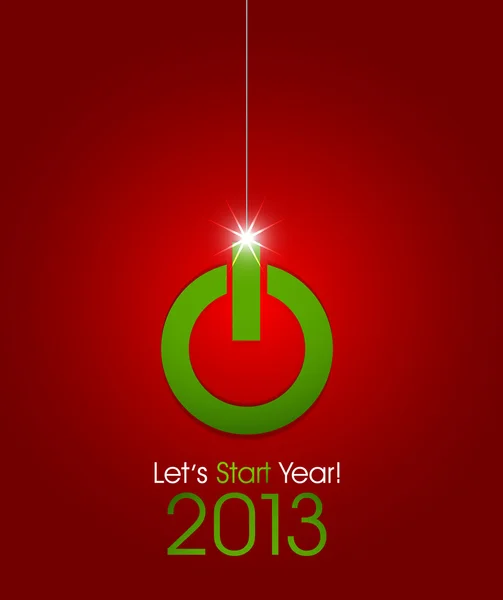 Happy New Year 2013 — Stock Vector