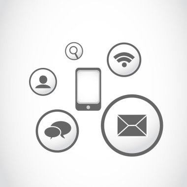 Smartphone Uygulama düğmeleri