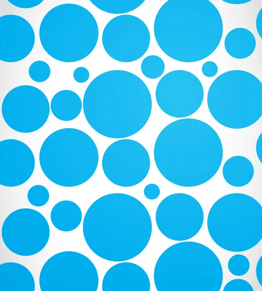 Blå web cirklar bakgrund — Stock vektor