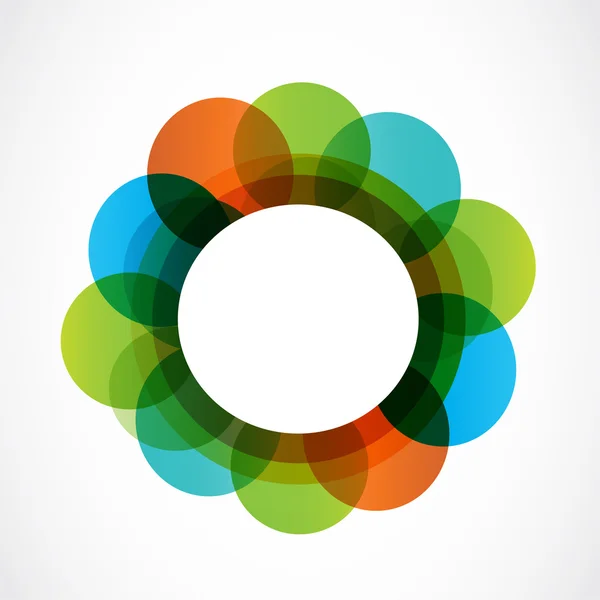 Kleurrijke cirkel — Stockvector