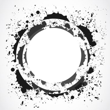 Grunge splash tasarım