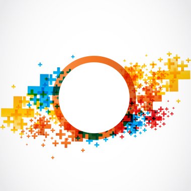 Soyut modern renk arkaplanı