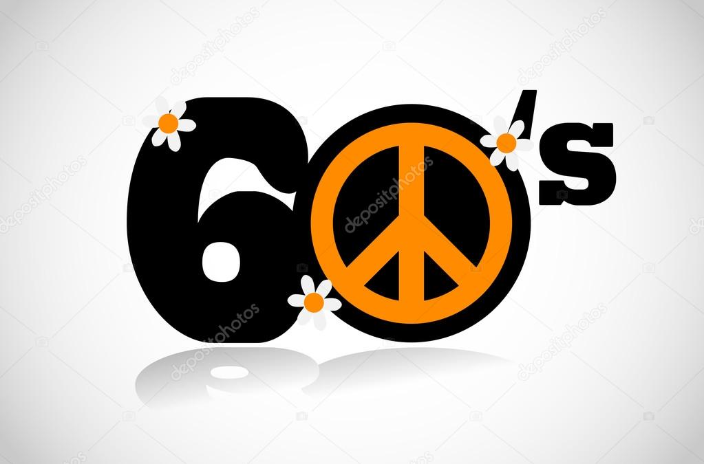 sixties peace symbol