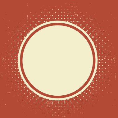 Grunge dokulu vintage etiketi