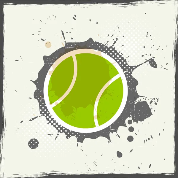 Tennis grunge — Vettoriale Stock