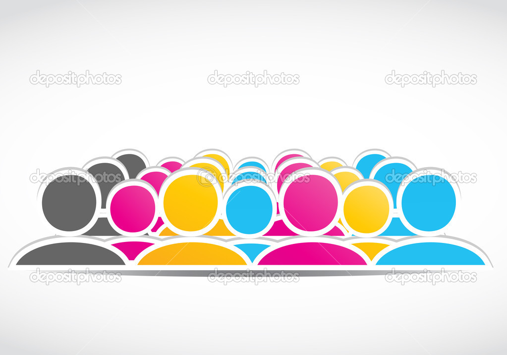 Colorful social network design