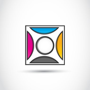 iş logo vektör