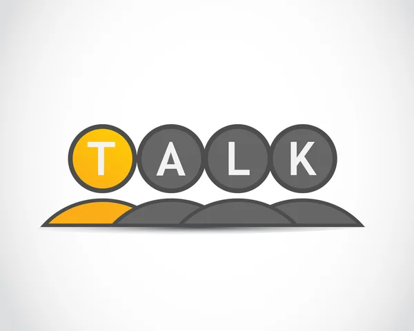 Talk Group — Stock Vector