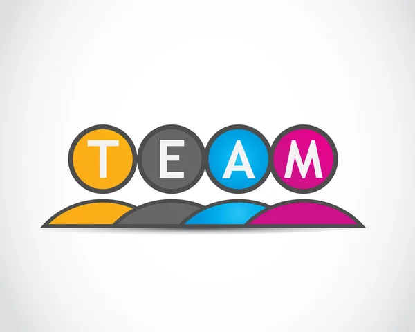 Team concept — Stock Vector