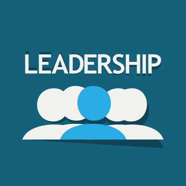 Groep Leadership — Stockvector