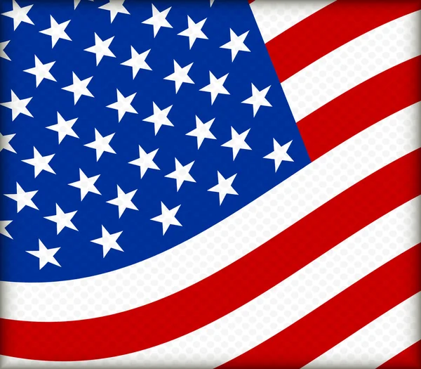 Bandera de los Estados Unidos — Vector de stock