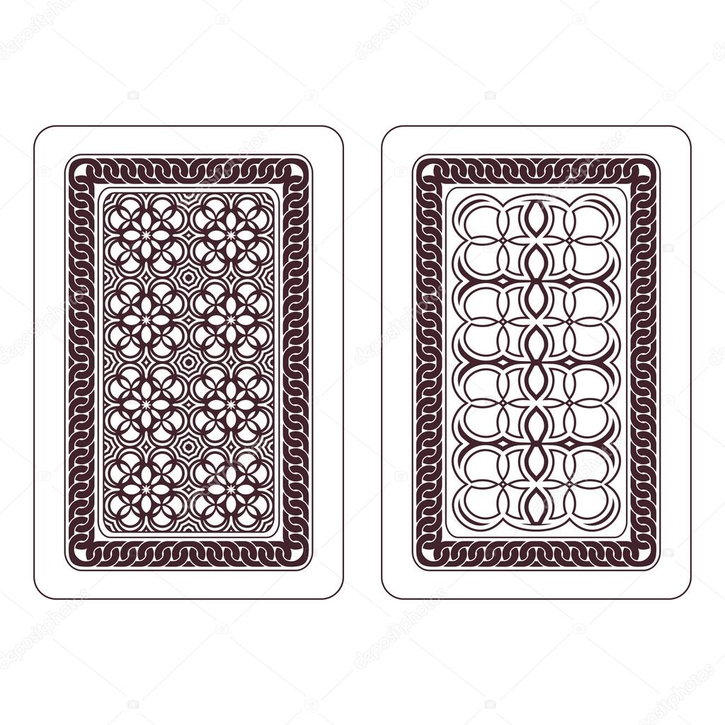 Design of playing cards