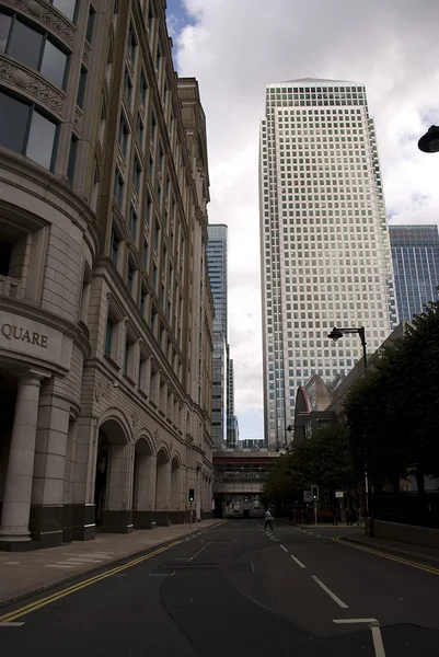 Canary wharf — Stock Photo, Image