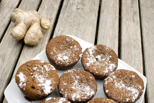 Zencefilli kurabiyeler — Stok fotoğraf
