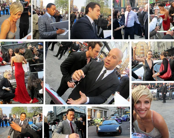 Fast and Furiuos 6 World Premiere — Stock Image Fast and Furiuos 6 World Premiere Royalty Free Stock Images
