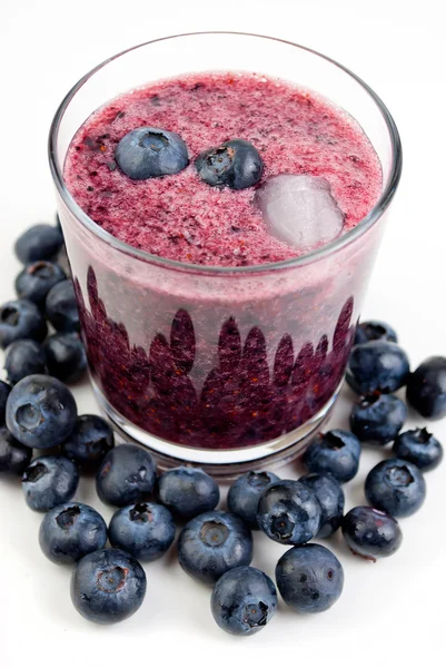 Smoothie de mirtilo — Fotografia de Stock